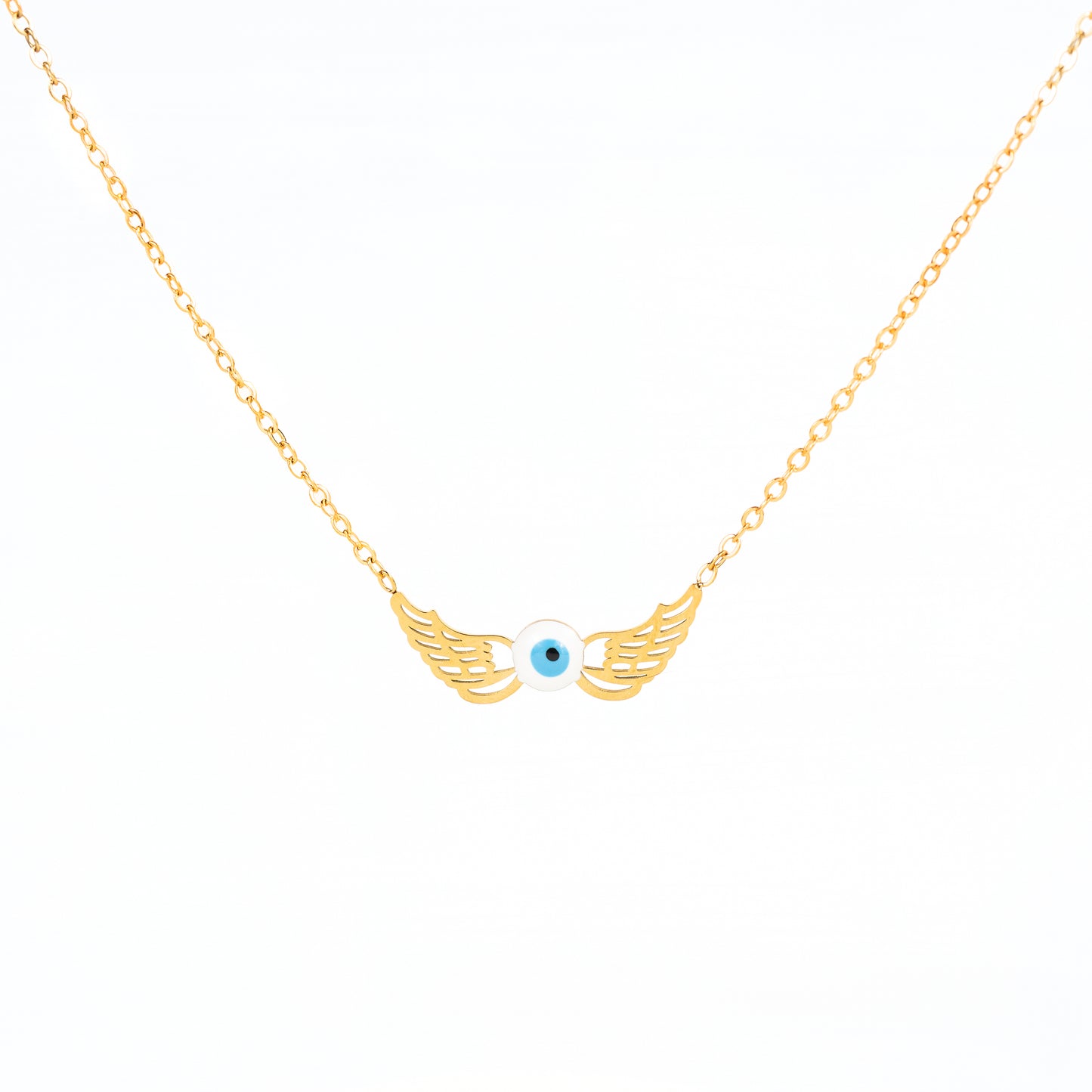 Collar Alas de Ángel Dorado