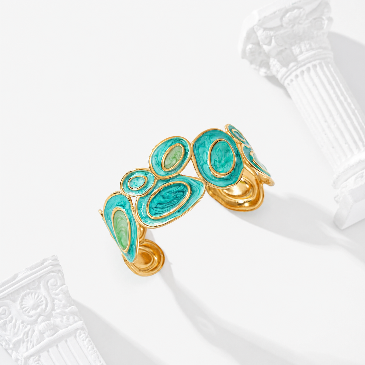 Brazalete formas colores - brazalete de joyería al por mayor
