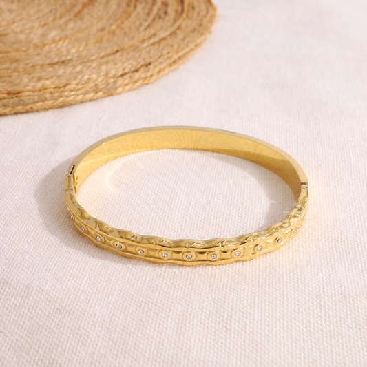 Brazalete de circonitas - brazalete de joyería al por mayor