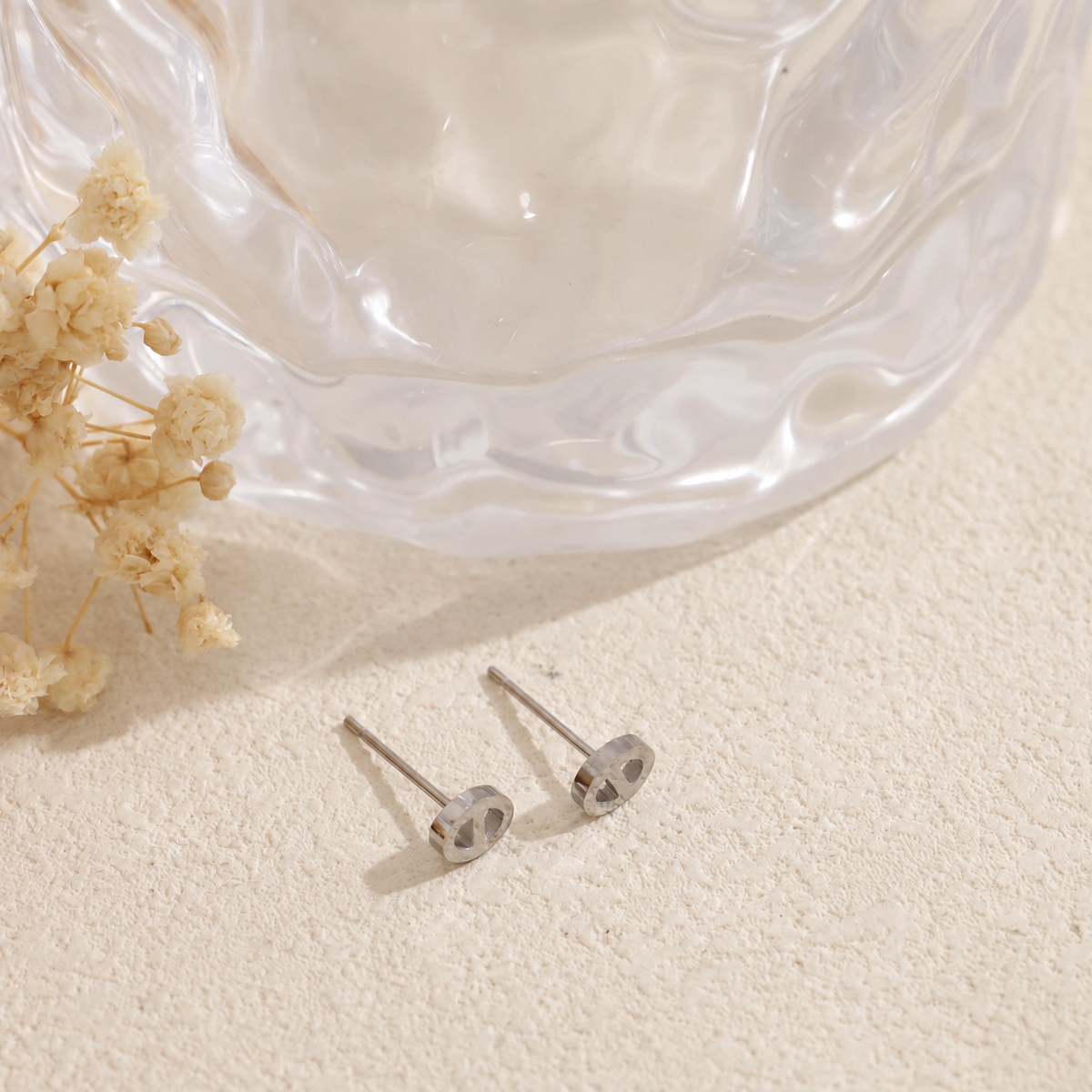 Pendientes detalle acero - pendientes de joyería al por mayor