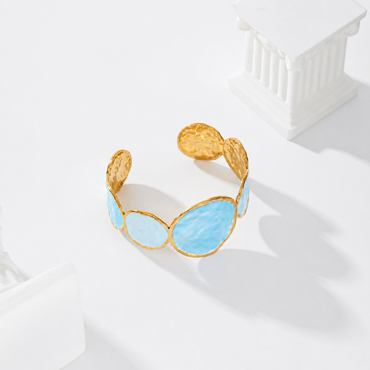 Pulseras con aros colores - brazalete de joyería al por mayor