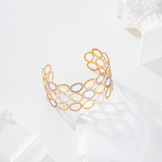 Brazalete círculos color - brazalete de joyería al por mayor