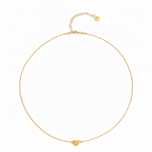 Collar corazón - collar de joyeria al por mayor