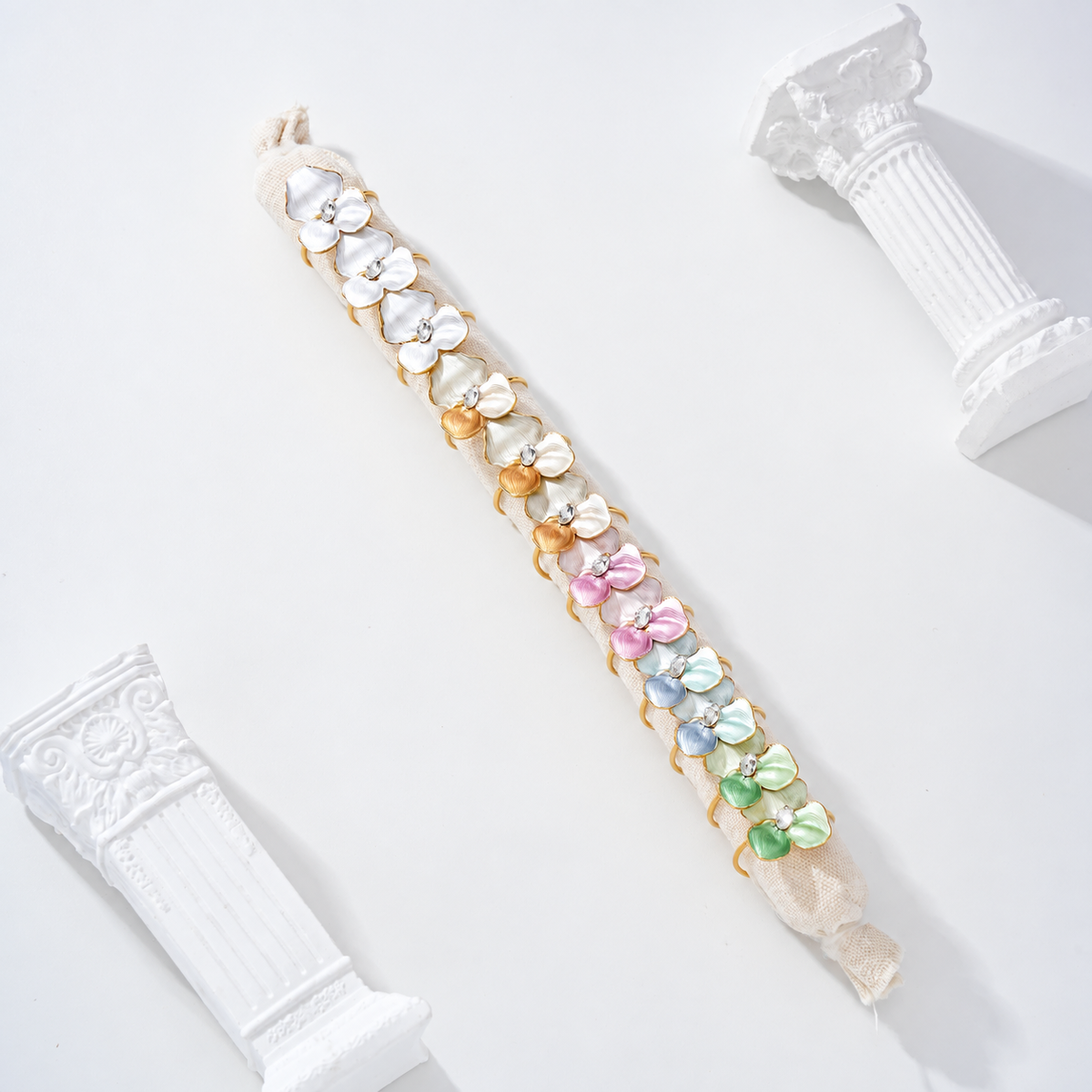 Pack anillos pétalo color - anillo de joyería al por mayor