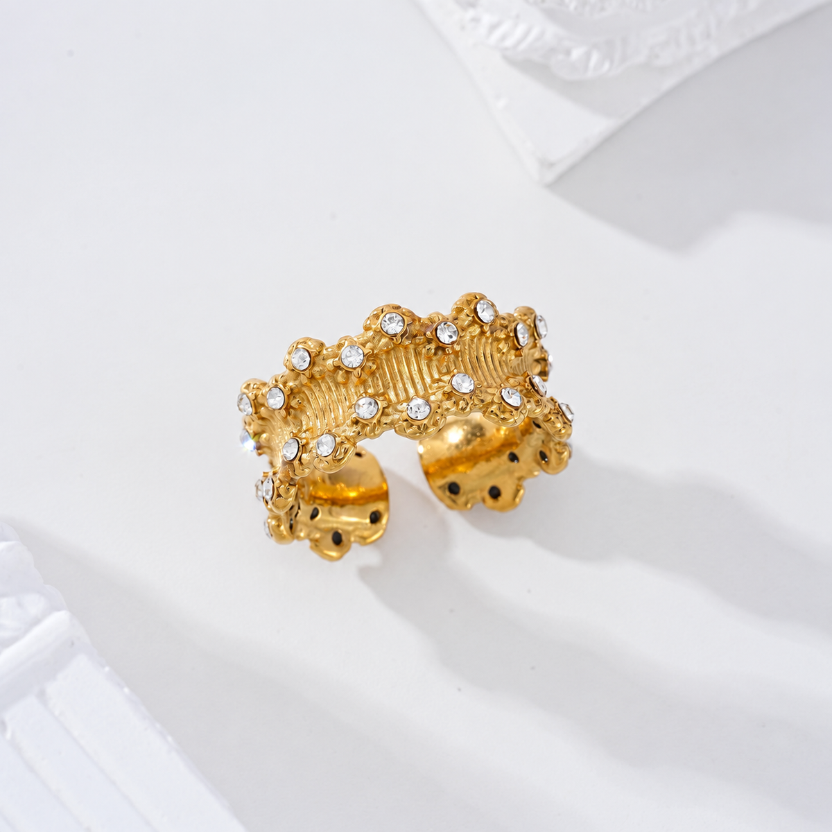 Anillo con piedras - anillo de joyería al por mayor