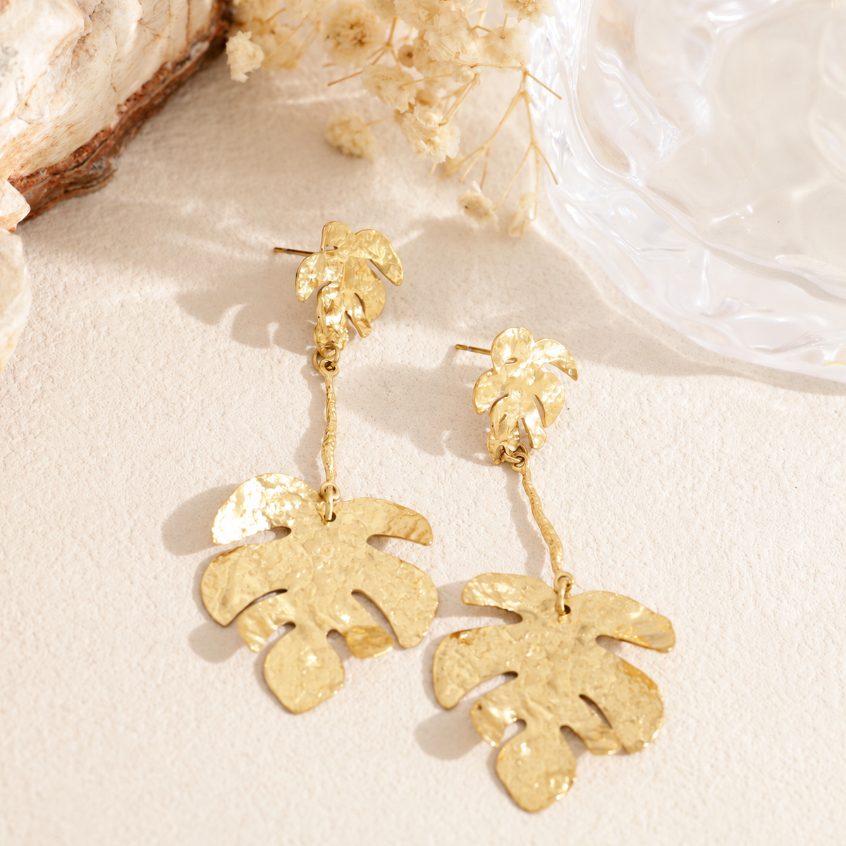 Pendientes hoja colgante - pendientes de joyería al por mayor