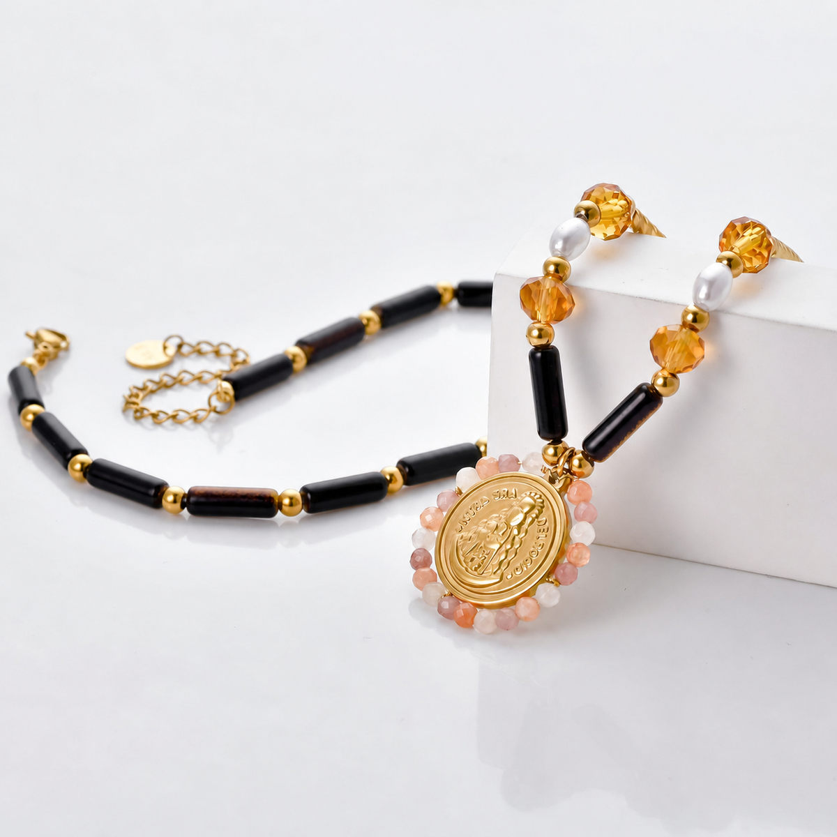 Collar Virgen del Rocío - collar de joyeria al por mayor