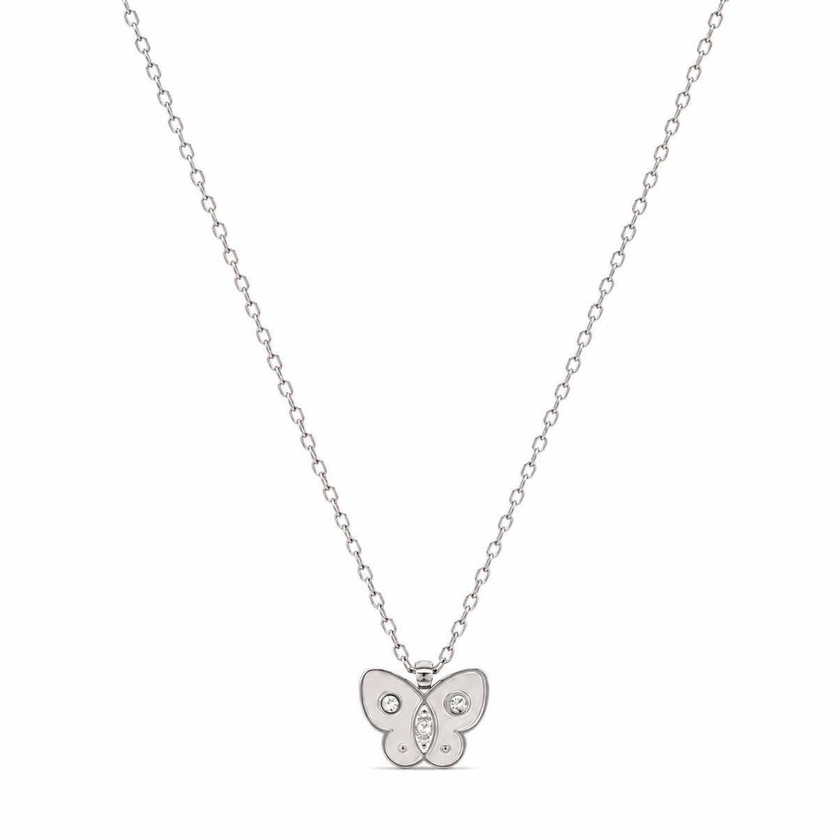 Collar Mariposa Plata