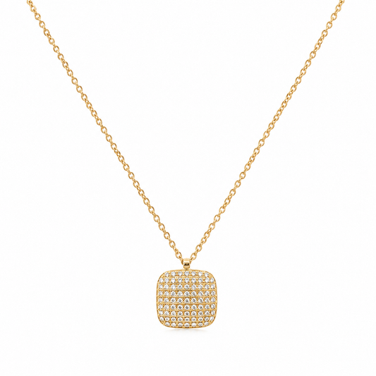 Collar Brillos Dorado