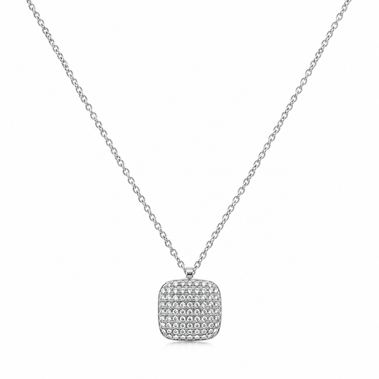 Collar Brillos Plata