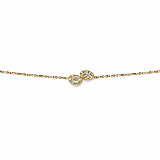 Pulsera con cristales