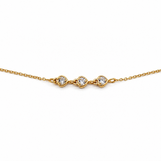 Pulsera con cristales