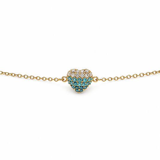 Pulsera con cristales