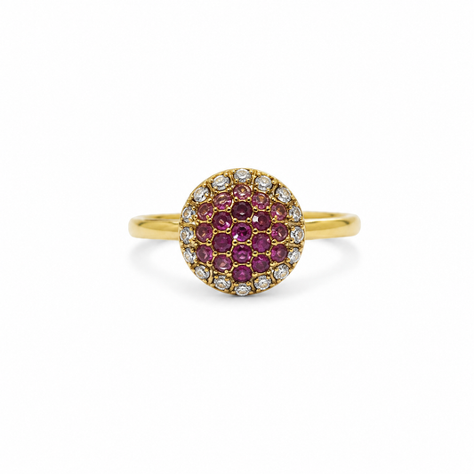 Anillo con circonitas