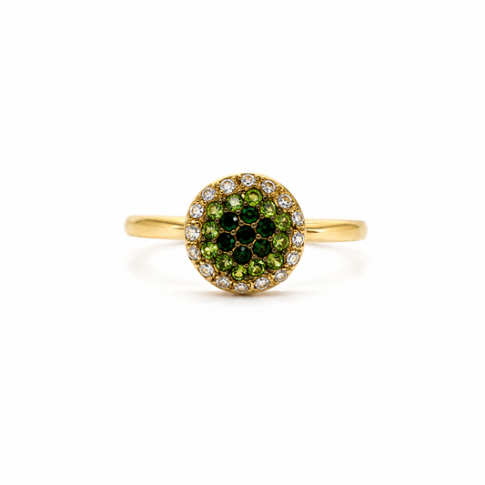 Anillo con circonitas