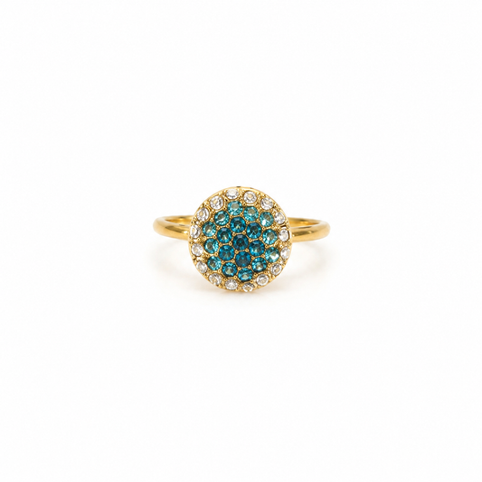 Anillo con circonitas