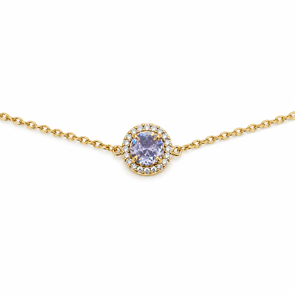 Pulsera con cristales