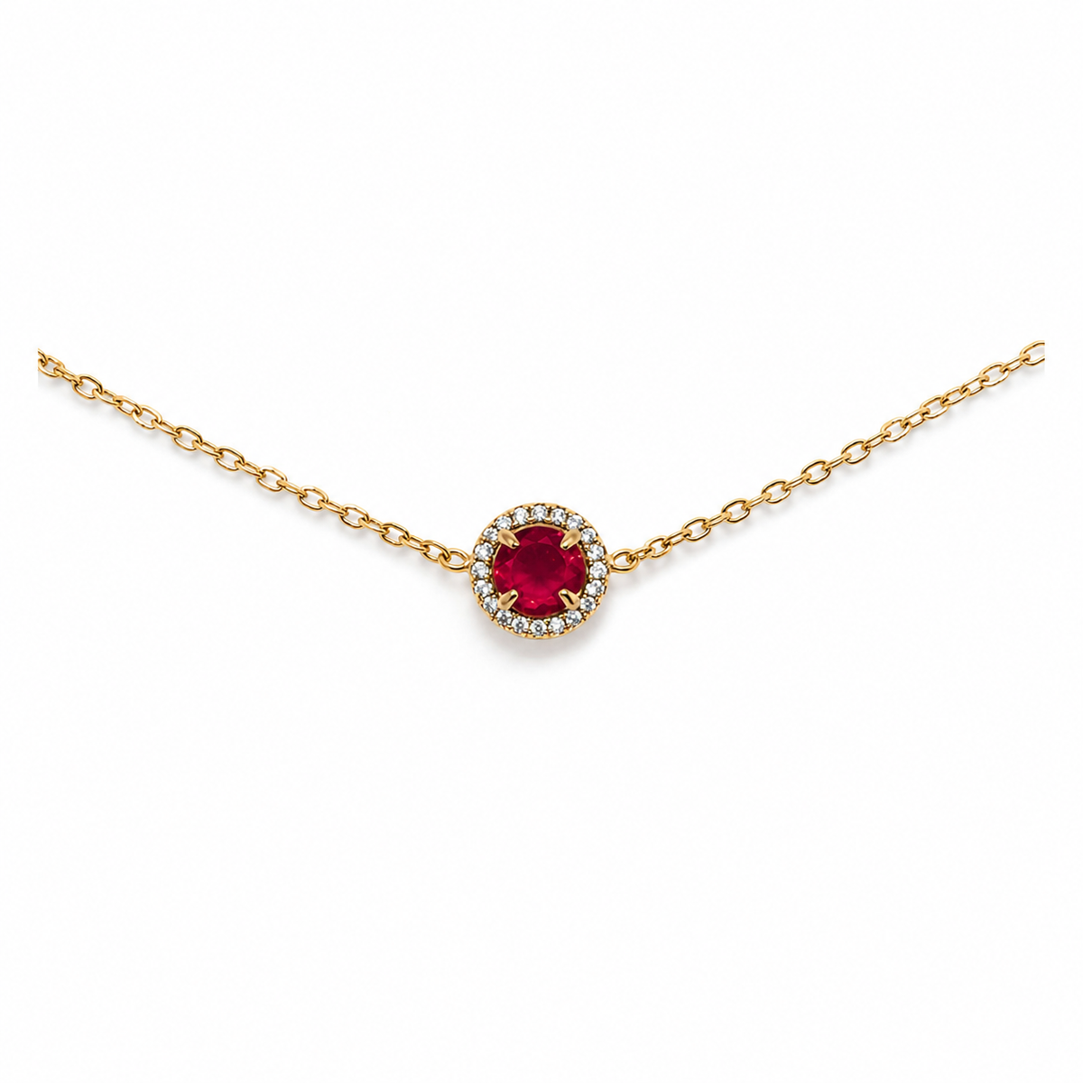 Pulsera con cristales