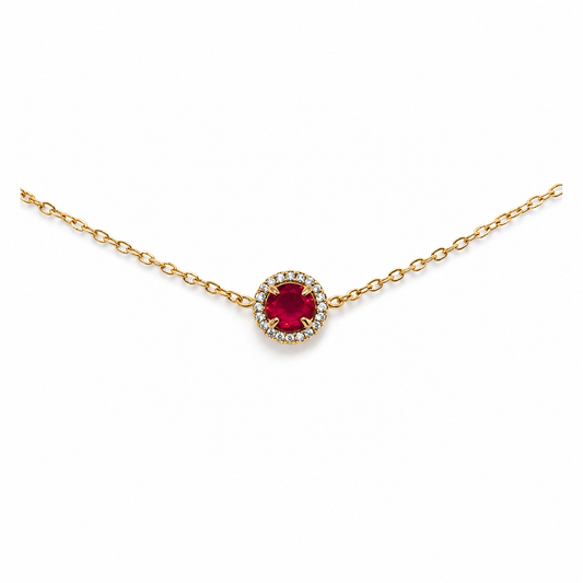 Pulsera con cristales
