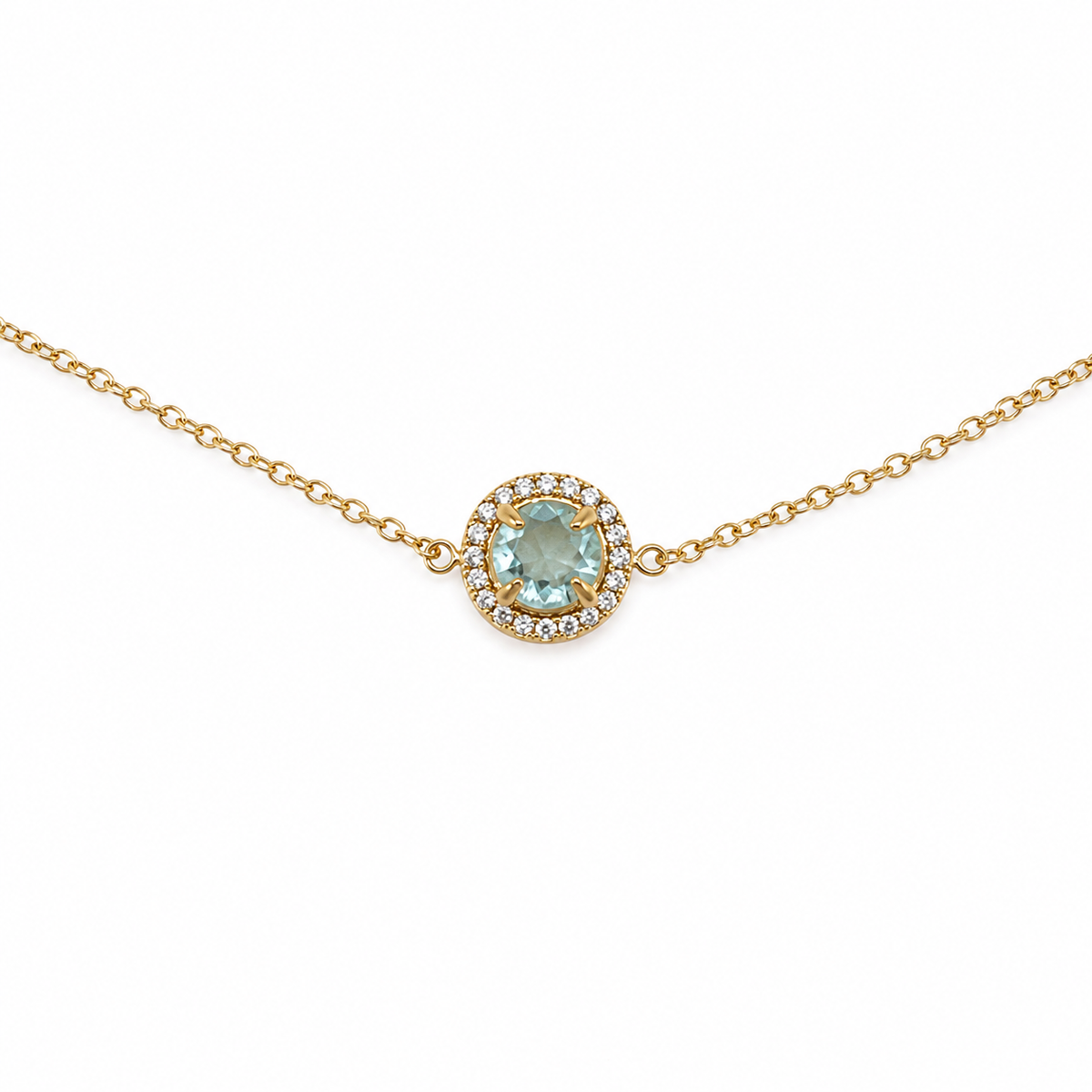 Pulsera con cristales