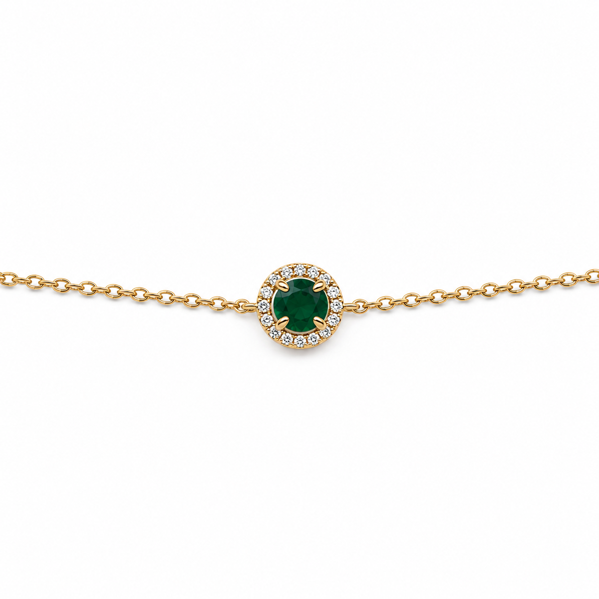 Pulsera con cristales