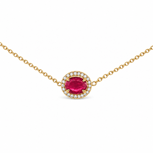 Pulsera con cristales