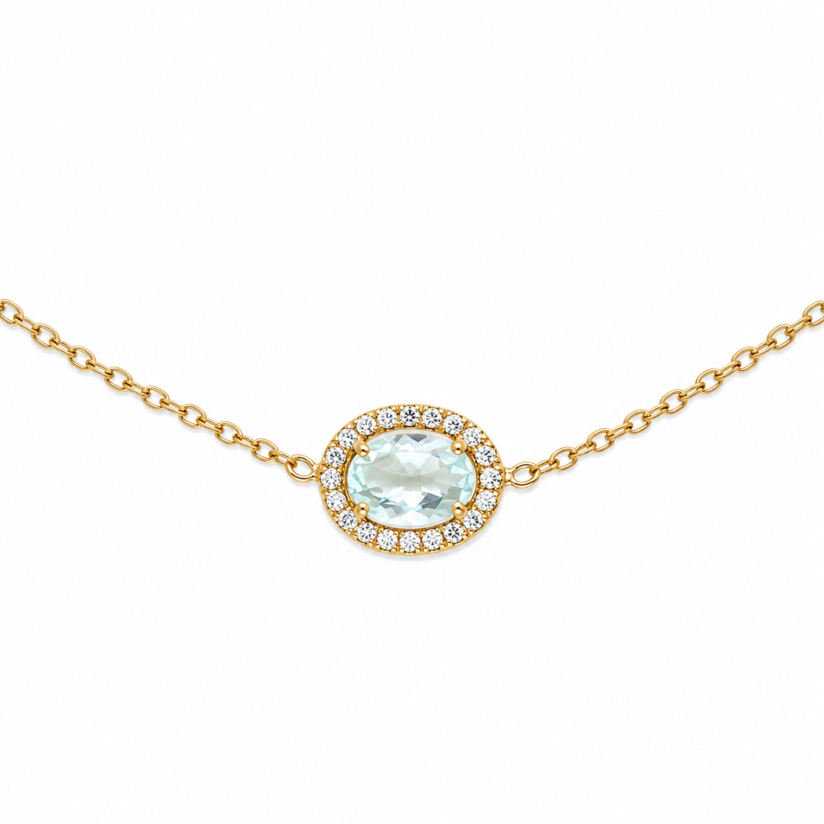 Pulsera con cristales