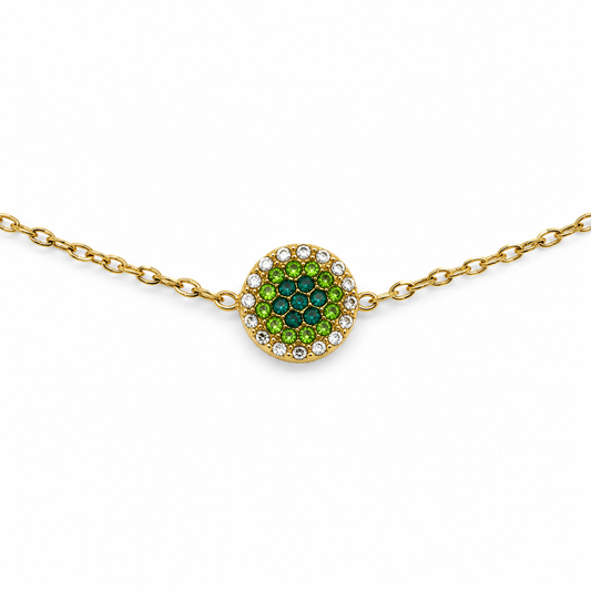 Pulsera con cristales