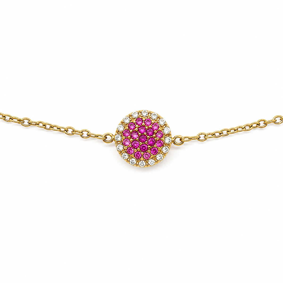 Pulsera con cristales