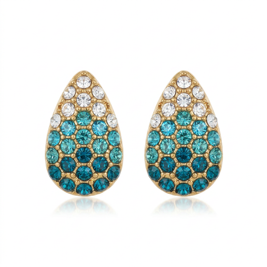 Brinco Gota Azul