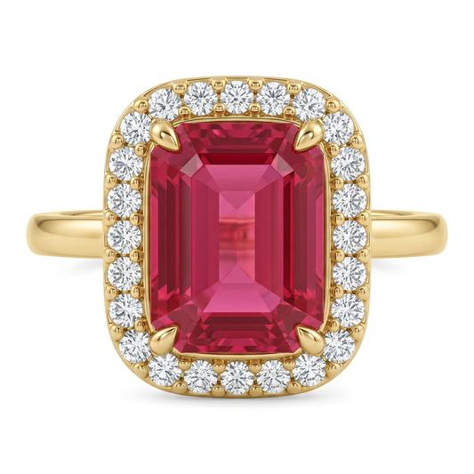 Anillo con circonitas