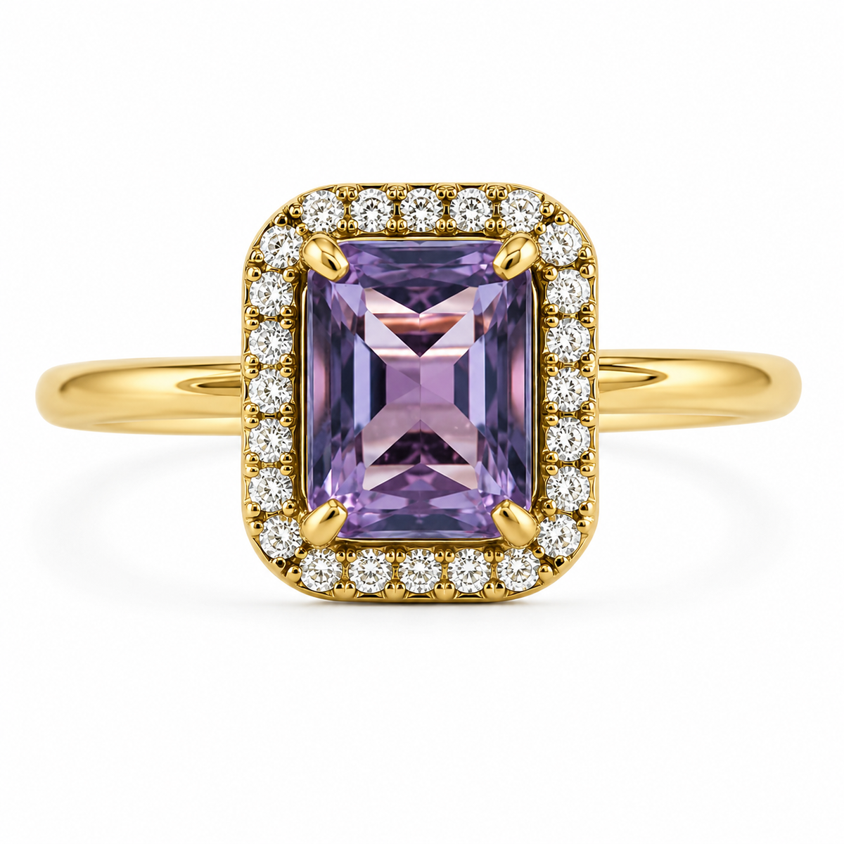 Anillo con circonitas