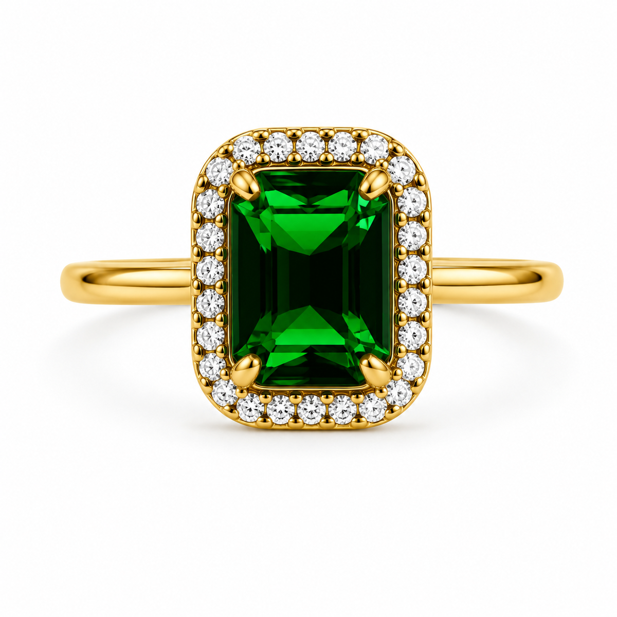 Anillo con circonitas