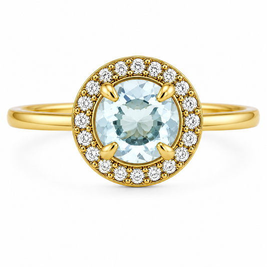 Anillo Piedra Azul