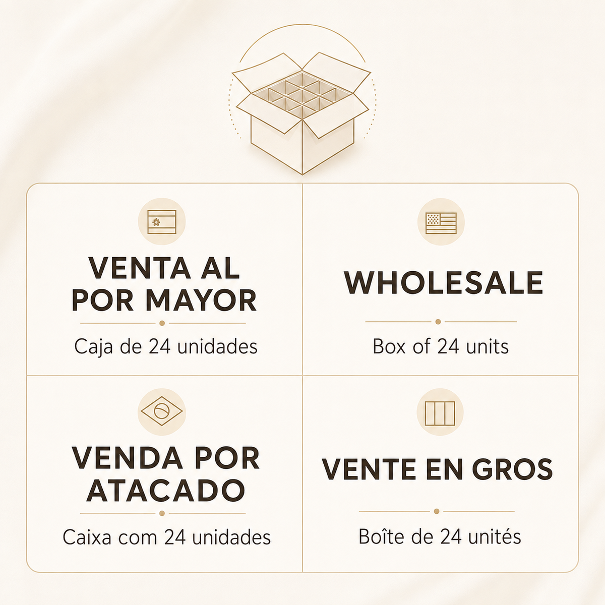 Caja de Regalo con Lazo (Pack 24 Und) - 2 Colores