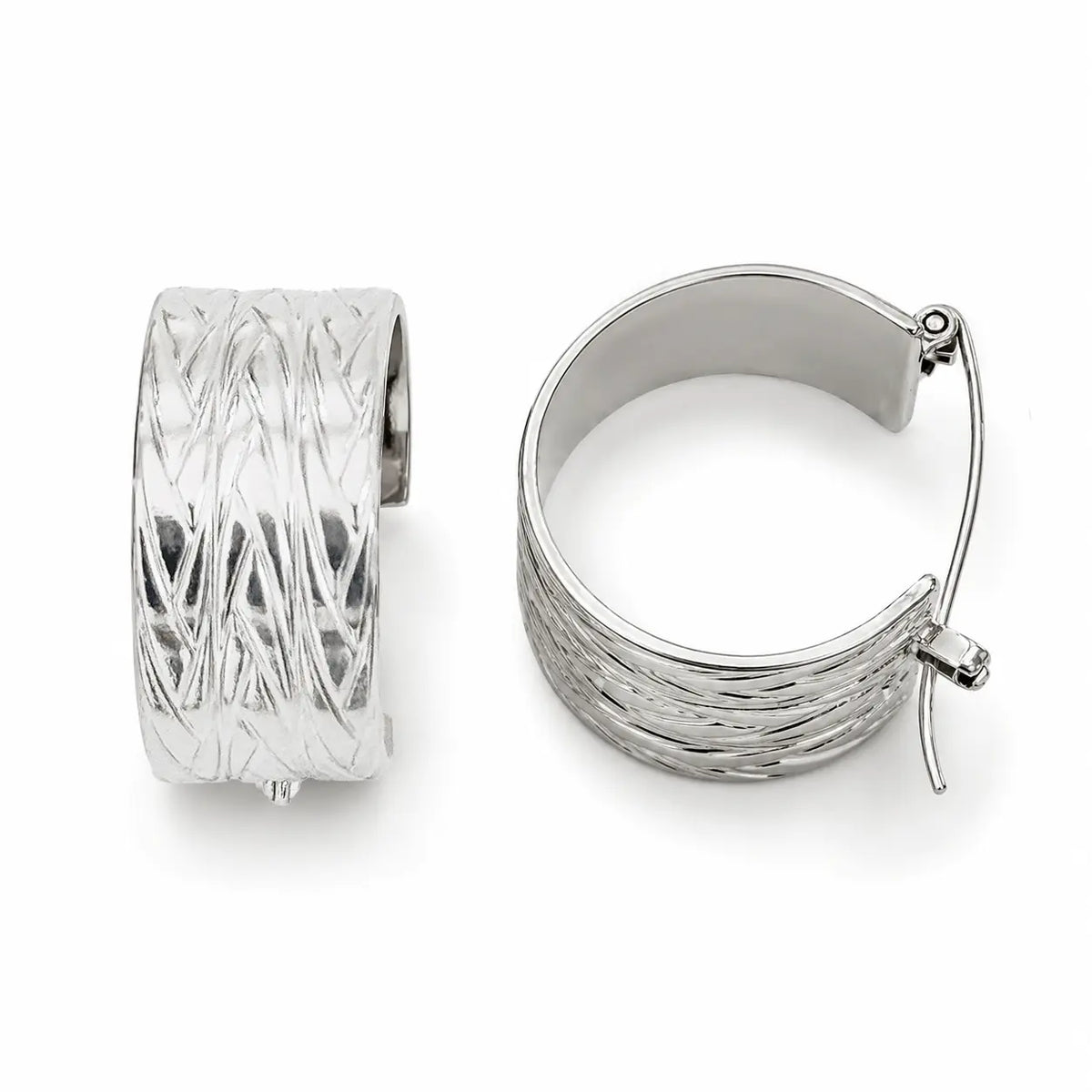 Aro Grueso Plata