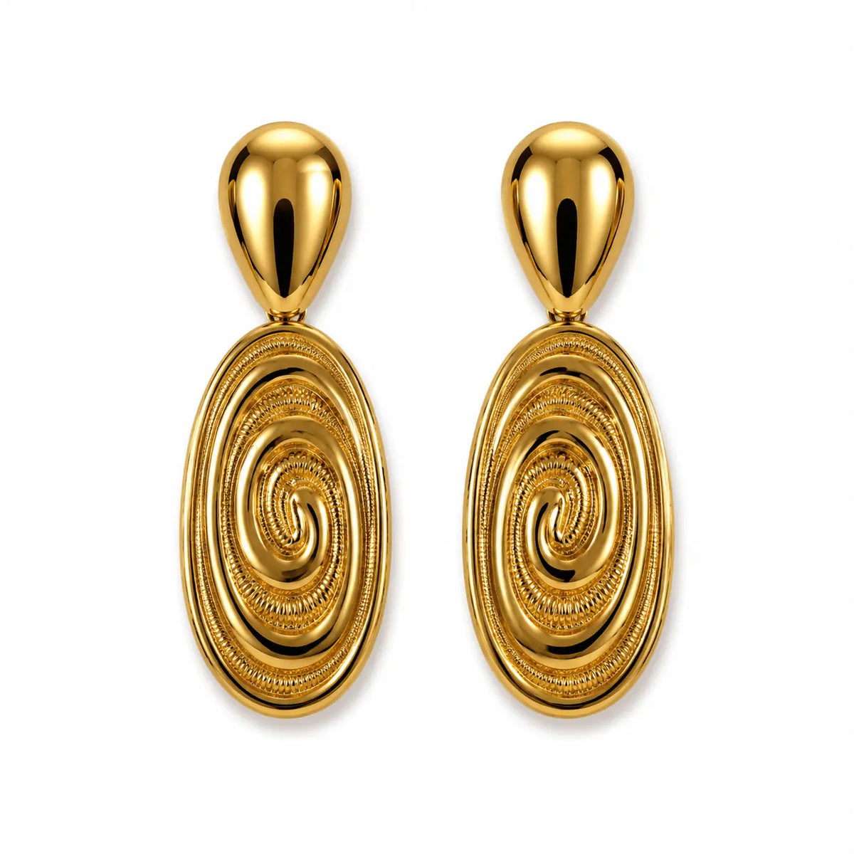 Pendientes de resina