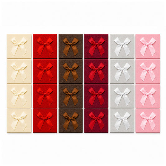 Caja con Lazo P (Pack 24 Und) - 6 Colores - Default Title