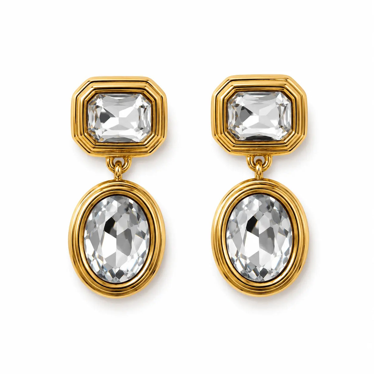 Pendientes con circonitas