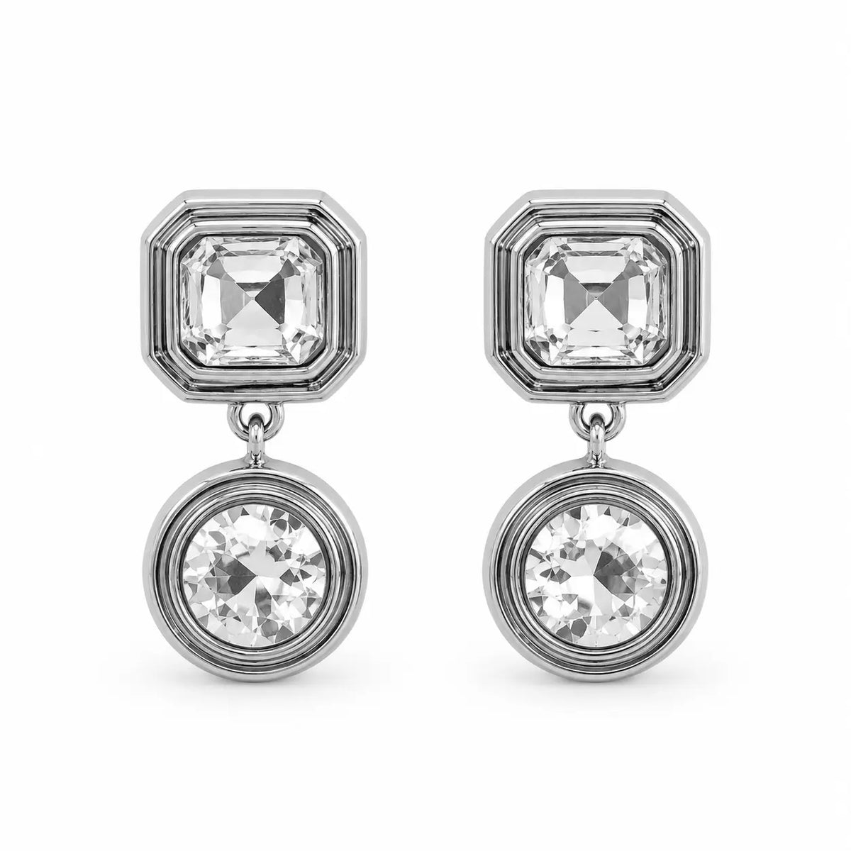 Pendientes con circonitas