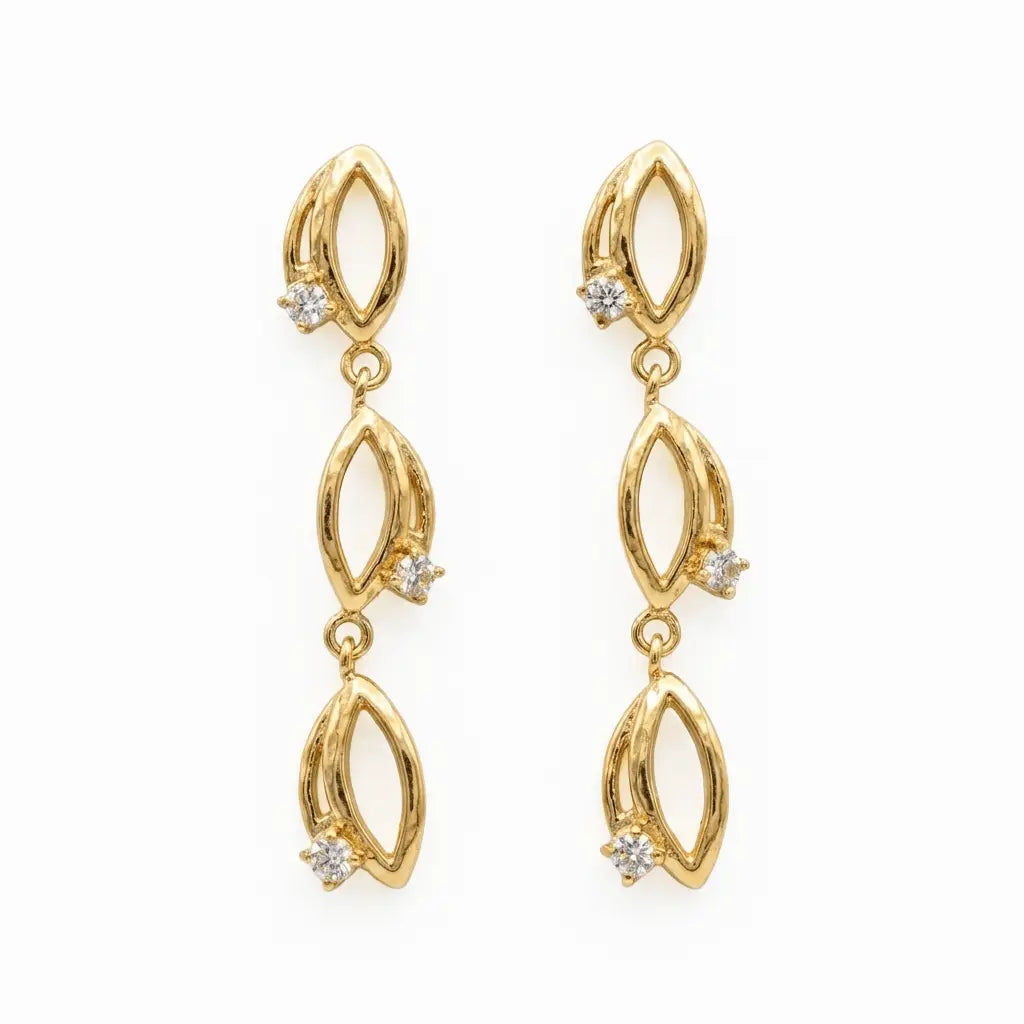 Pendientes dorados