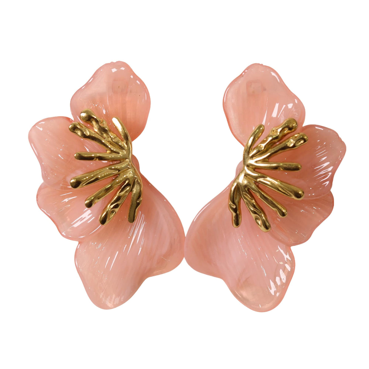 Pendientes de resina