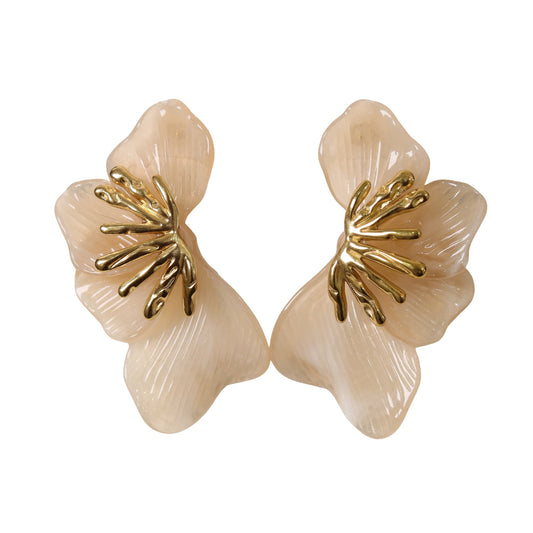 Pendientes de resina