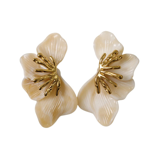 Pendientes de resina