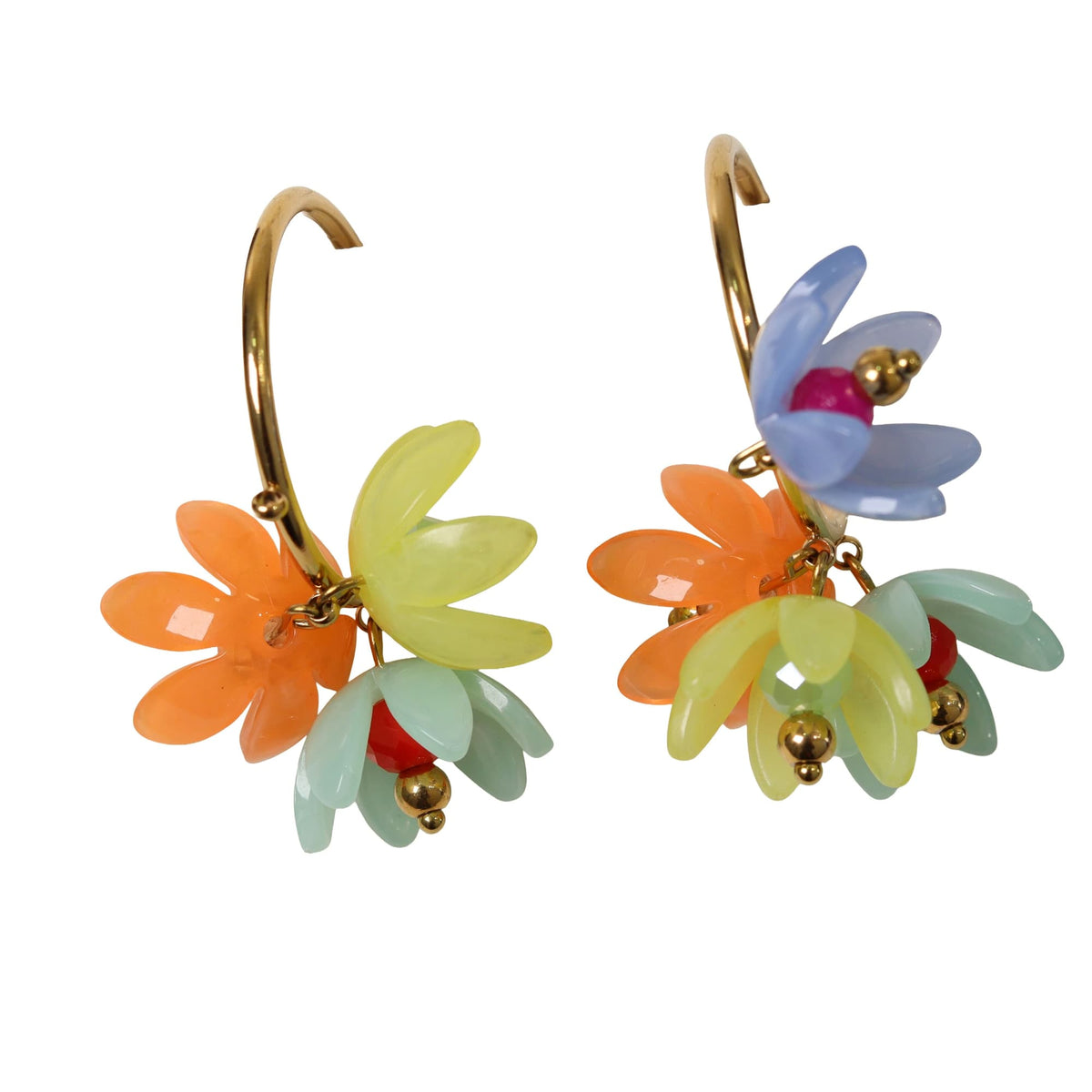Pendientes de resina
