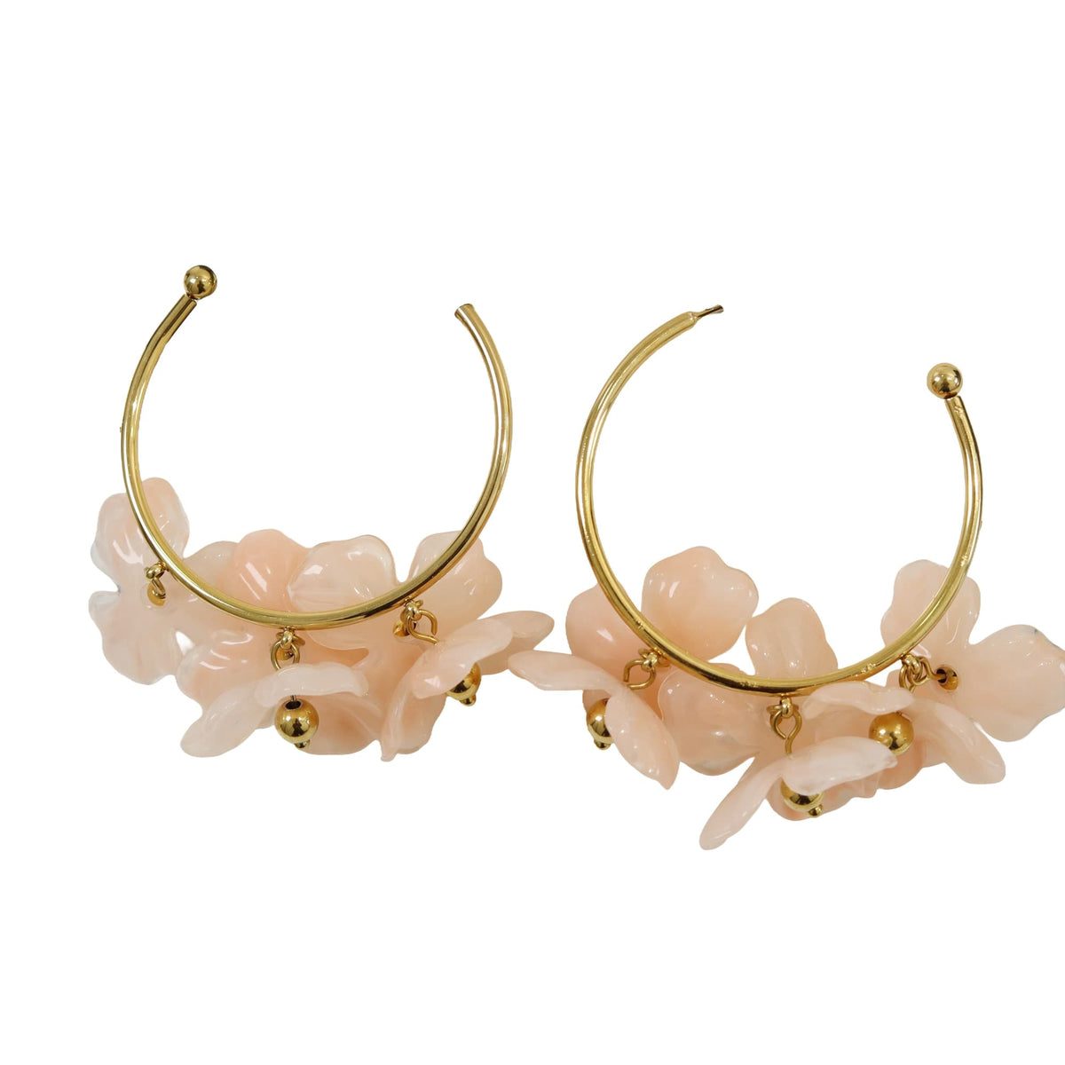Pendientes de resina