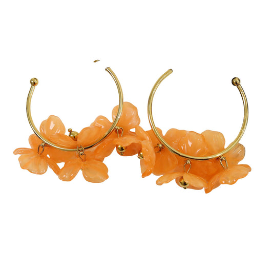 Pendientes de resina