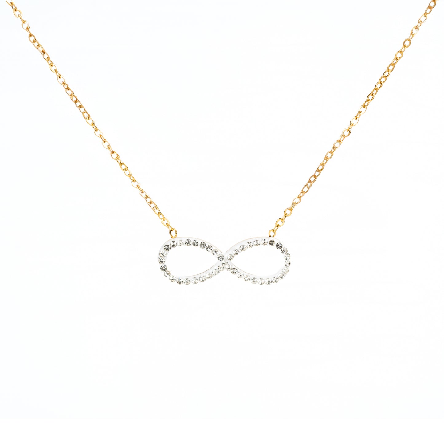 Collar forma Infinito con Zirconia