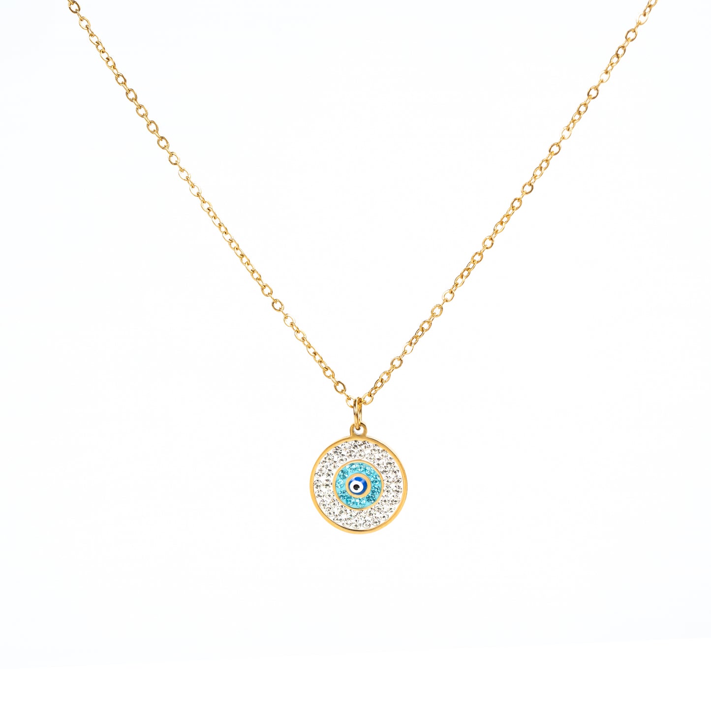 Collar Ojo Turco Zirconia