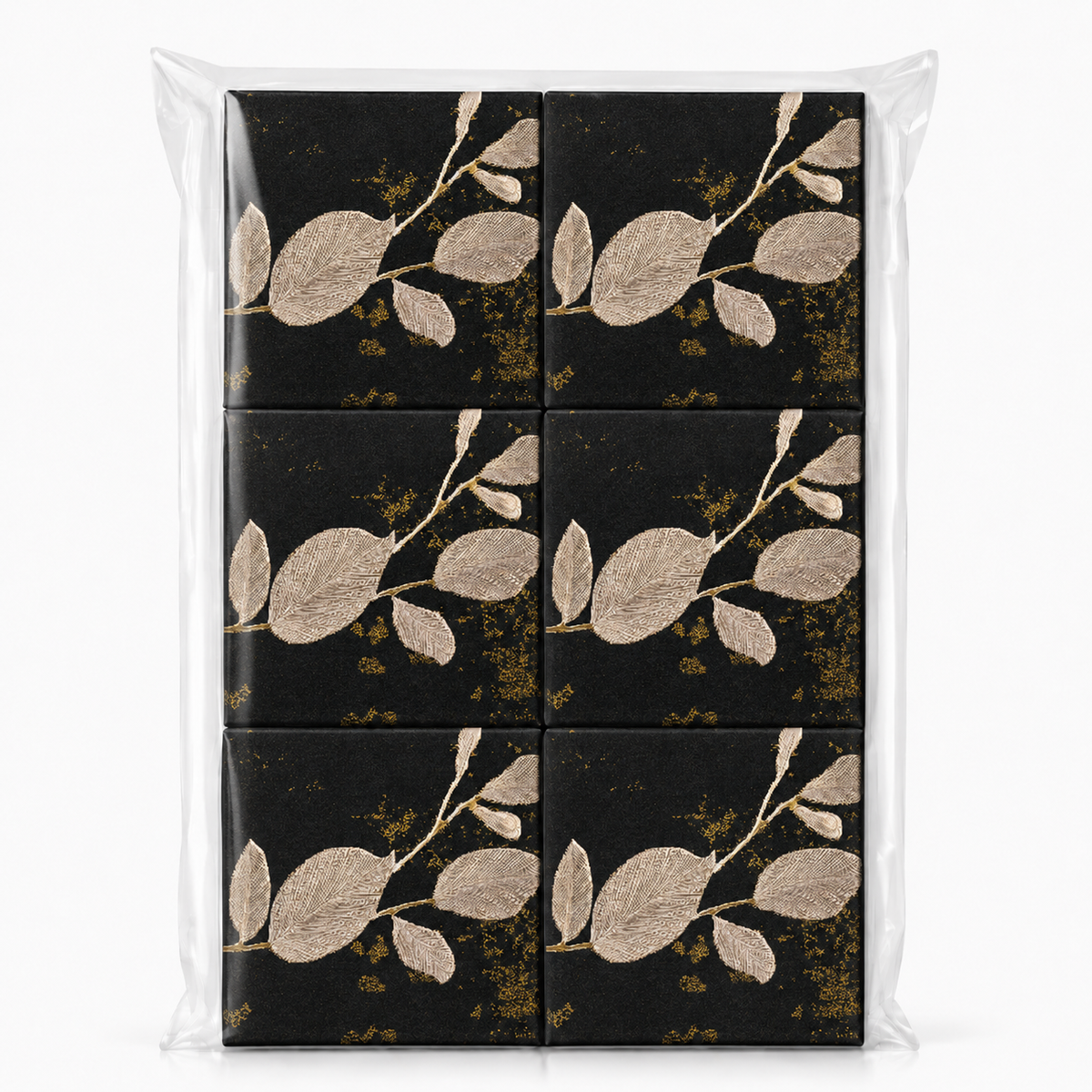Caja Floral Cuadrada (Pack 12 Und) - 4 Colores